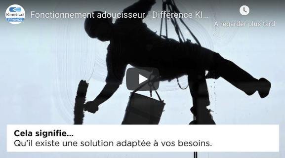 large choix adoucisseurs video